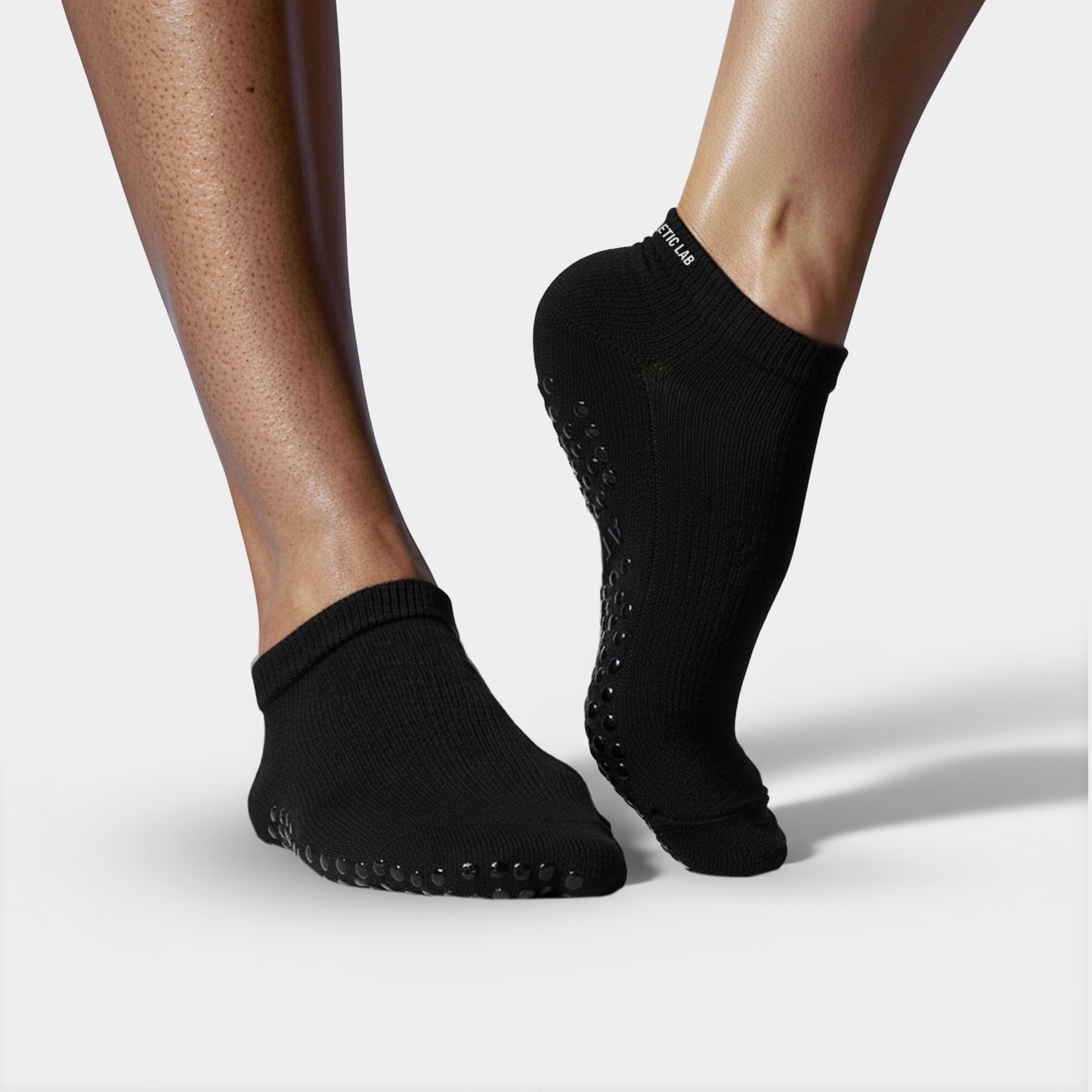 Ankle Grip Socks - Black
